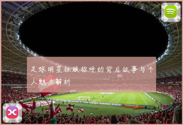足球明星独狼称呼的背后故事与个人魅力解析