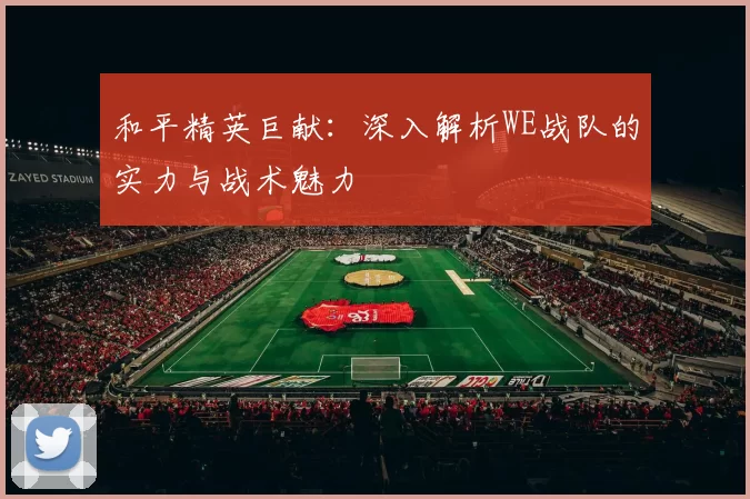 和平精英巨献：深入解析WE战队的实力与战术魅力