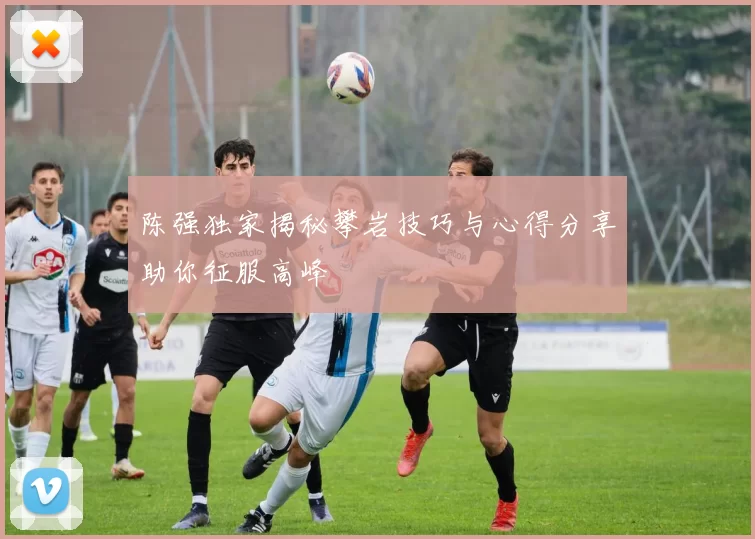 陈强独家揭秘攀岩技巧与心得分享助你征服高峰