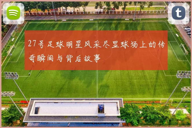 27号足球明星风采尽显球场上的传奇瞬间与背后故事