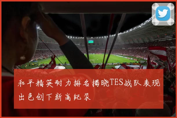 和平精英耐力排名揭晓TES战队表现出色创下新高纪录