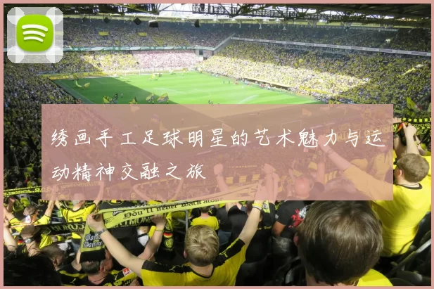 绣画手工足球明星的艺术魅力与运动精神交融之旅
